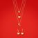 Set-aretes-y-collar-en-tres-tiempos-ba�ados-en-oro